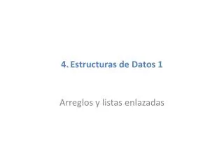 4 estructuras de datos 1