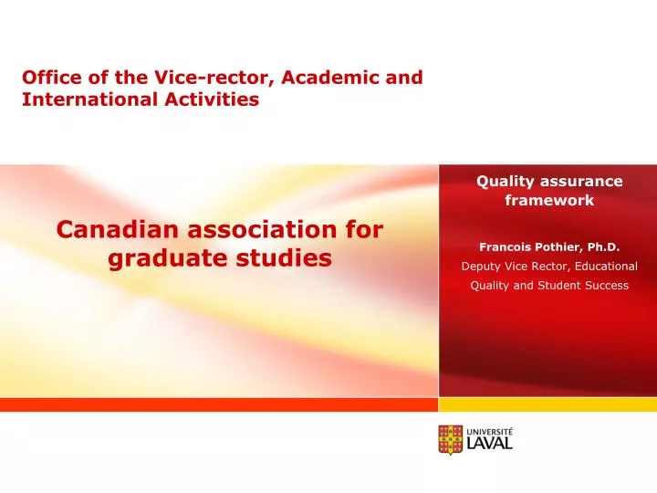 canadian association for graduate studies