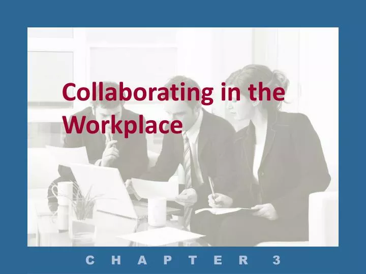 collaborating in the workplace