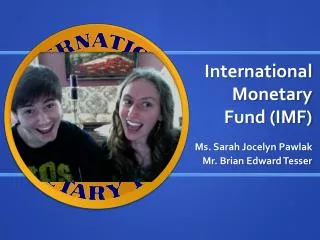 international monetary fund imf