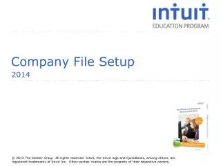 Company File Setup