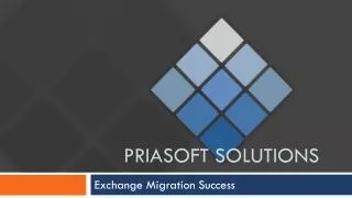 Priasoft Solutions