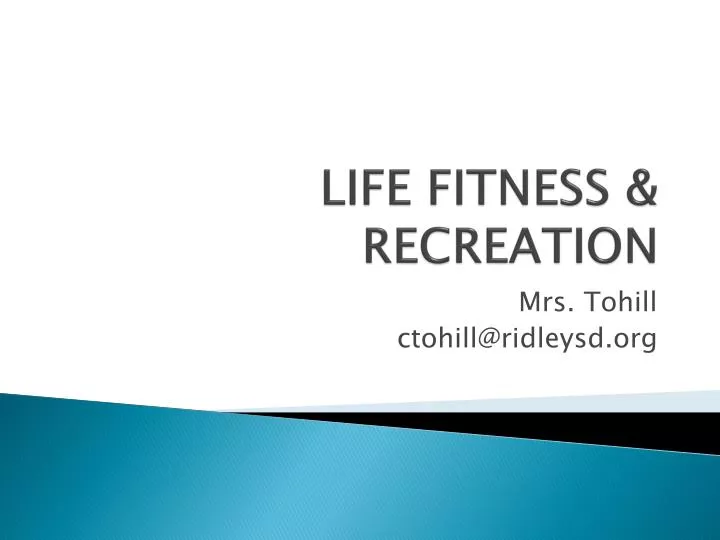 life fitness recreation