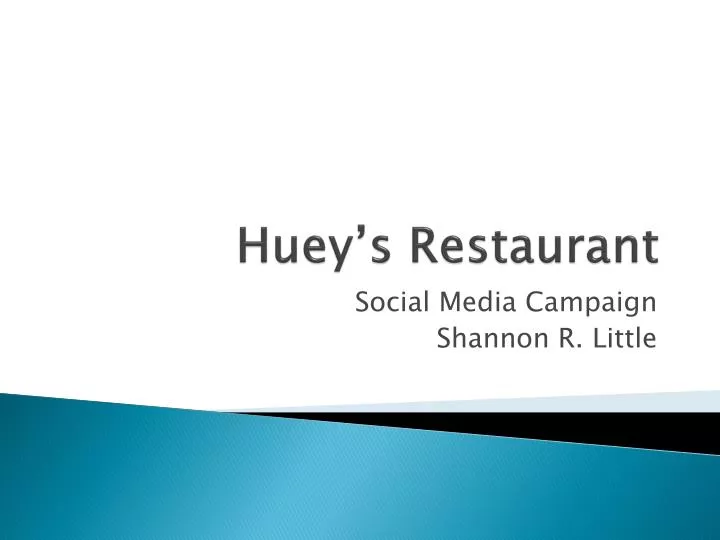 huey s restaurant