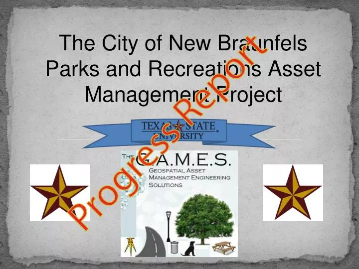 the city of new braunfels parks and recreations asset management project