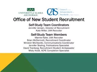 Office of New Student Recruitment