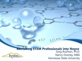 Recruiting STEM Professionals into Noyce