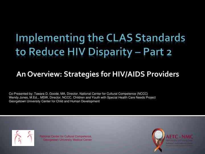 an overview strategies for hiv aids providers