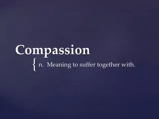 compassion