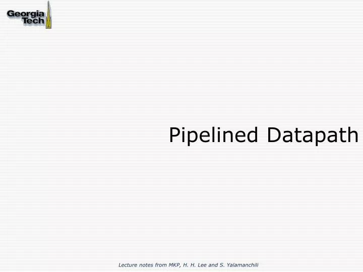 pipelined datapath