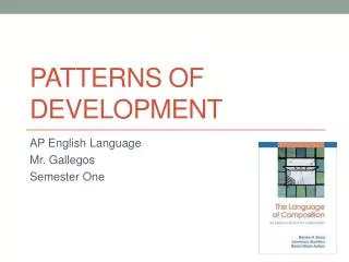 Patterns of Development