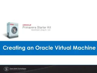 Creating an Oracle Virtual Machine
