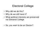 Electoral College - slide 1