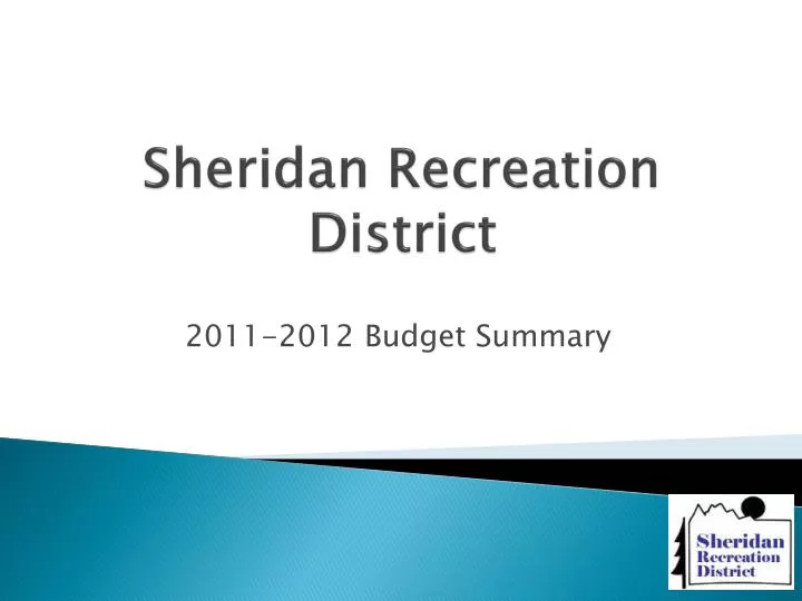 sheridan recreation district