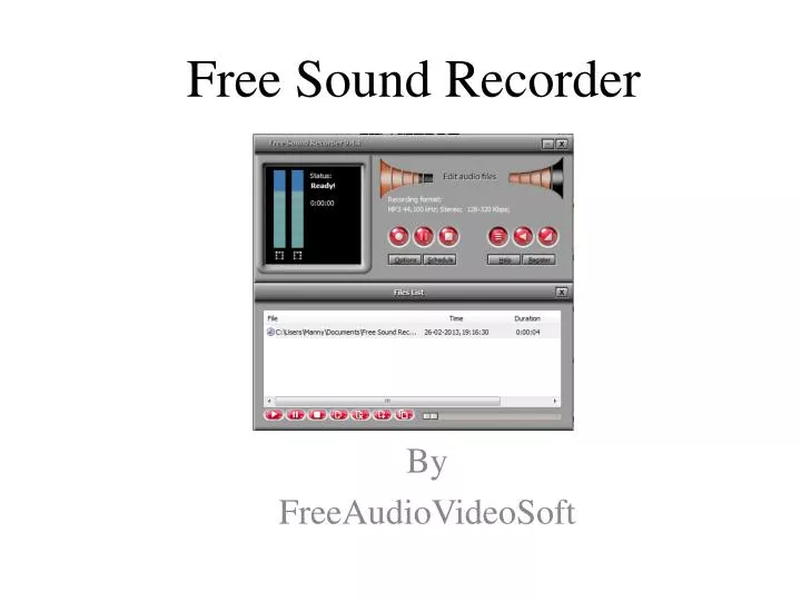 free sound recorder