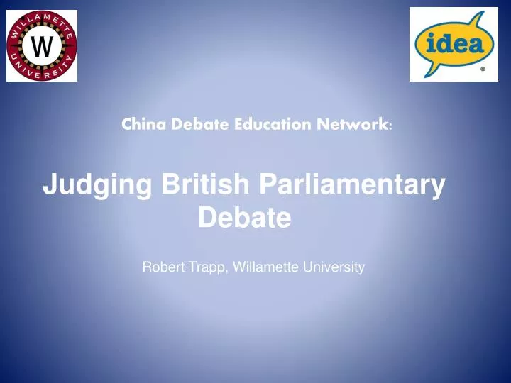 judging british parliamentary debate