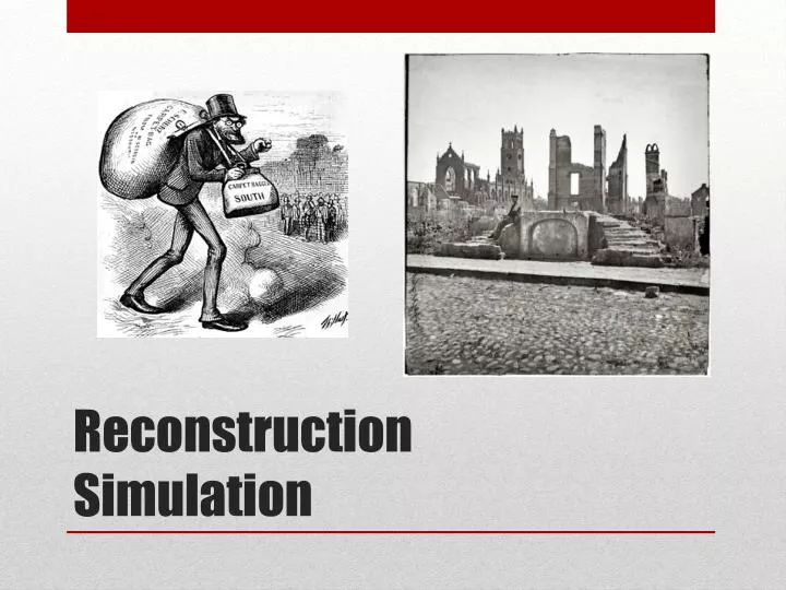 reconstruction simulation