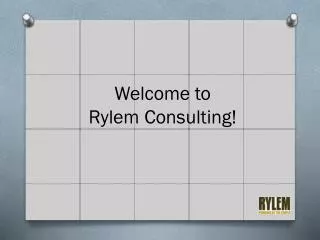 Welcome to Rylem Consulting!