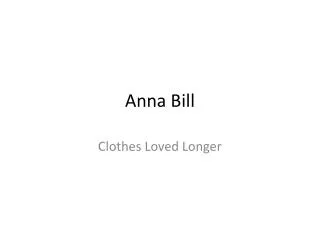 anna bill