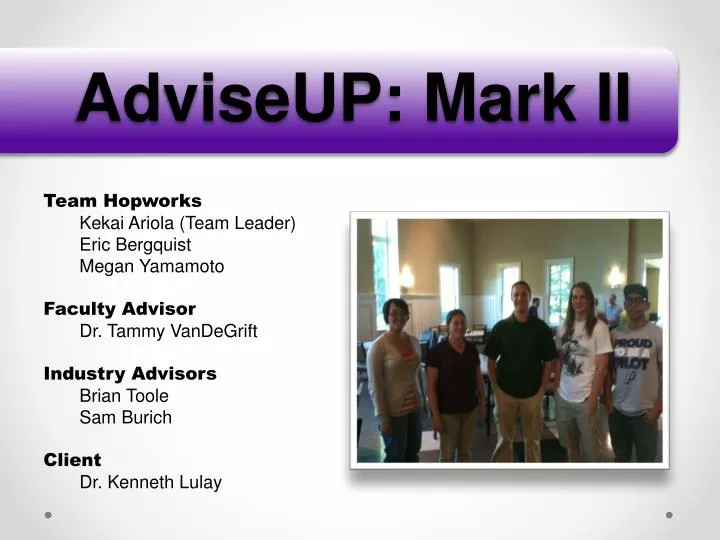 adviseup mark ii