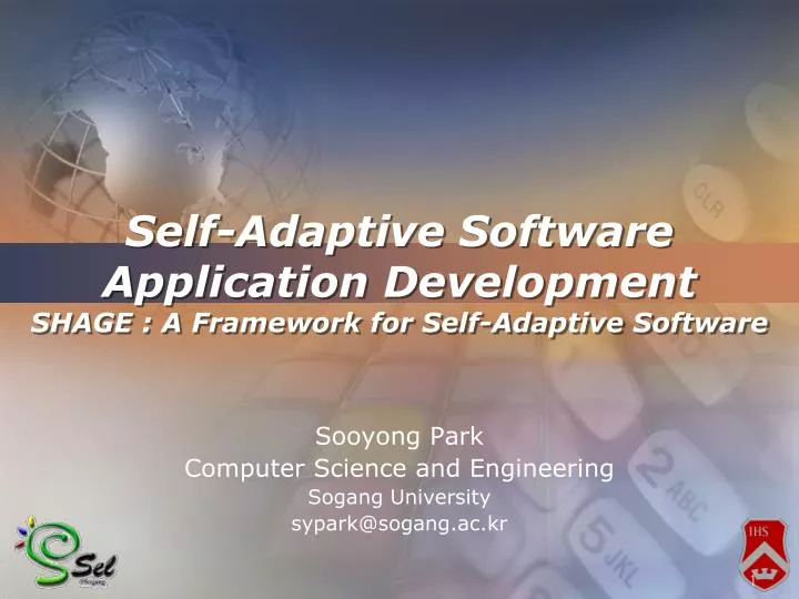 self adaptive software application development shage a framework for self adaptive software