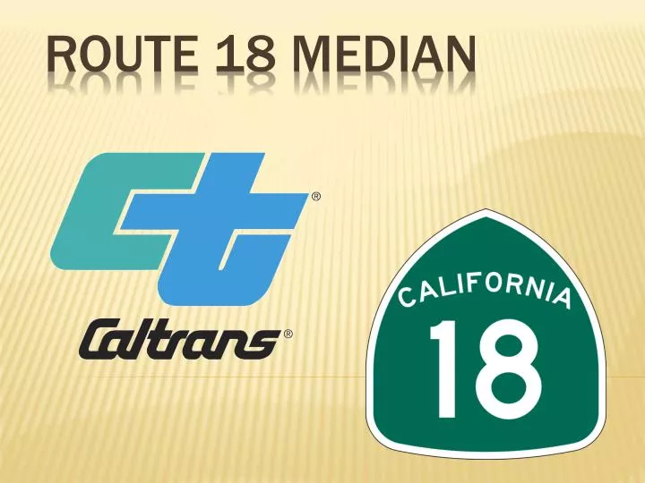 route 18 median