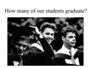 How many of our students graduate?