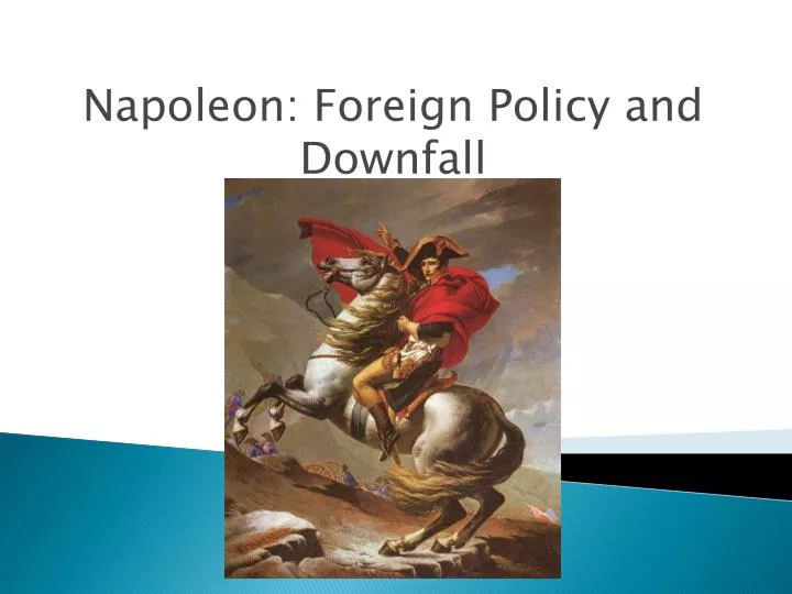 napoleon foreign policy and downfall