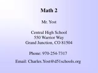 Math 2
