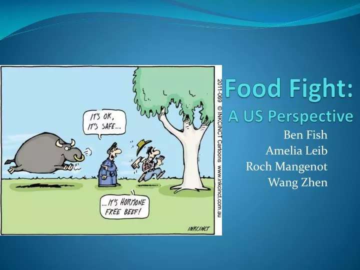 food fight a us perspective