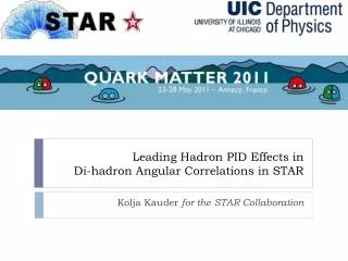 Leading Hadron PID Effects in Di-hadron Angular Correlations in STAR
