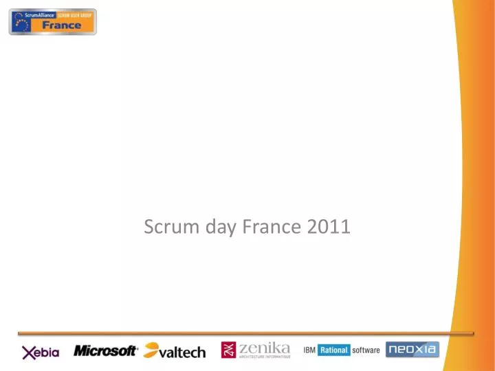 scrum day france 2011