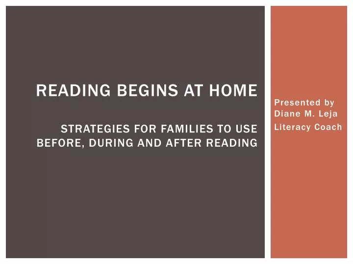 reading begins at home strategies for families to use before during and after reading