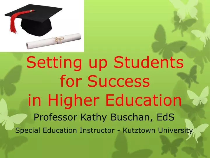 setting up students for success in higher education