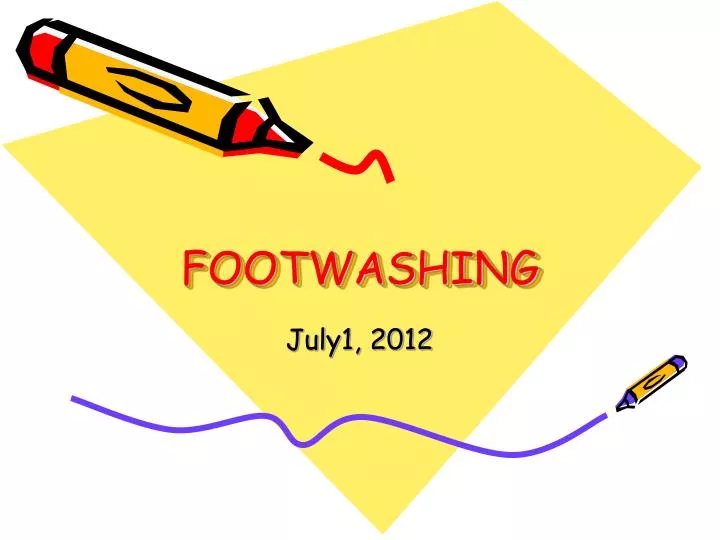 footwashing