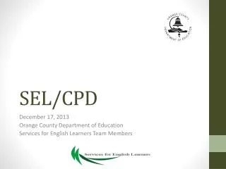 SEL/CPD