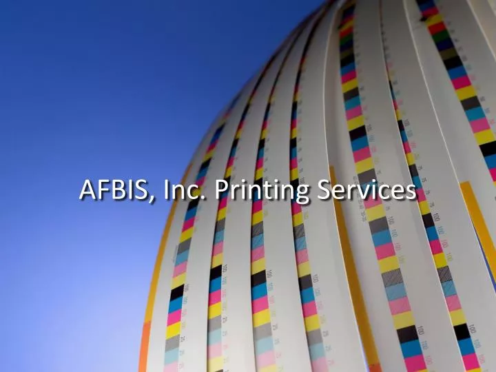 afbis inc printing services
