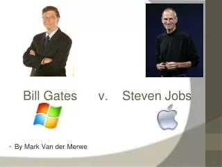 Bill Gates v. Steven Jobs