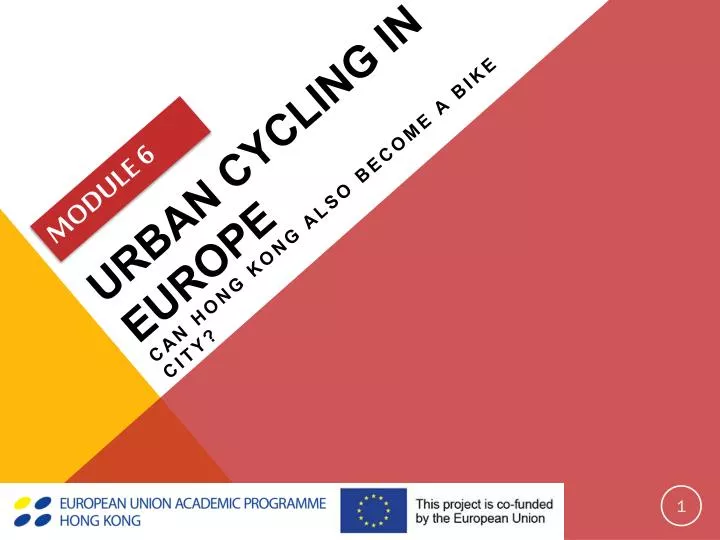 urban cycling in europe