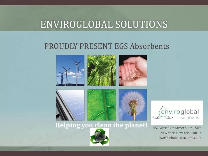 enviroglobal solutions