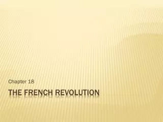 The French Revolution