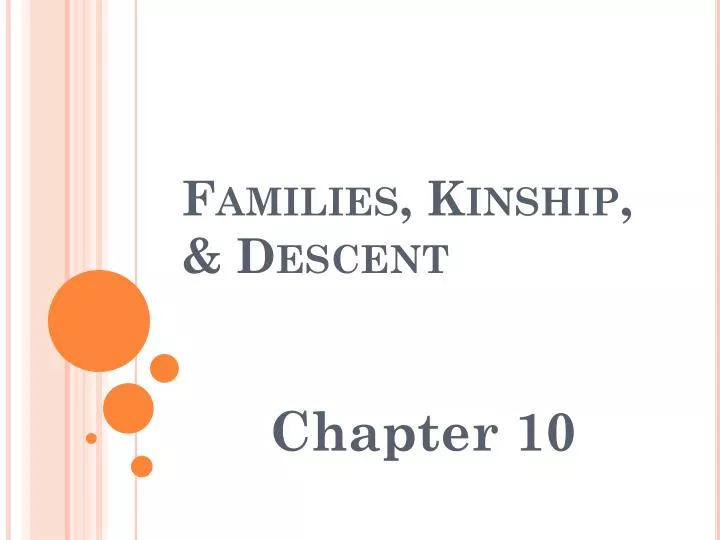 families kinship descent
