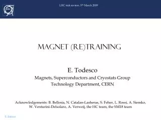 MAGNET (RE)Training