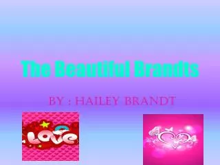 The Beautiful Brandts