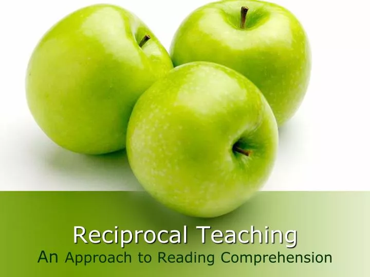 reciprocal teaching