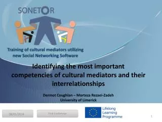 Identifying the most important competencies of cultural mediators and their interrelationships