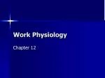Work Physiology - slide 1