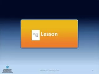 Lesson