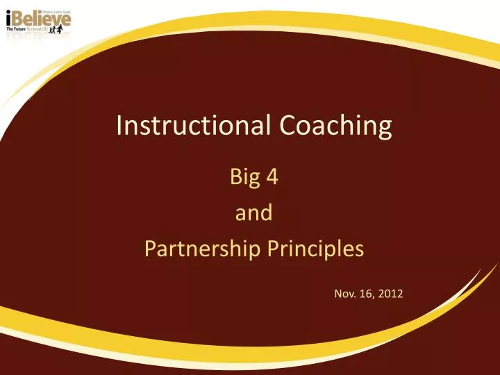 instructional coaching