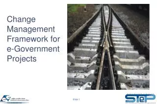 Change Management Framework for e-Government Projects